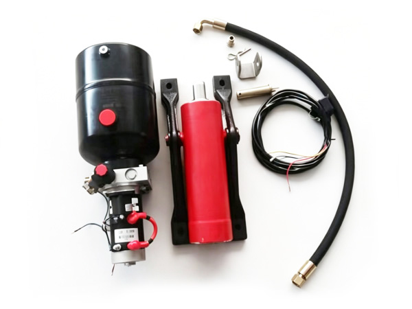 Hydraulic dump modification kit
